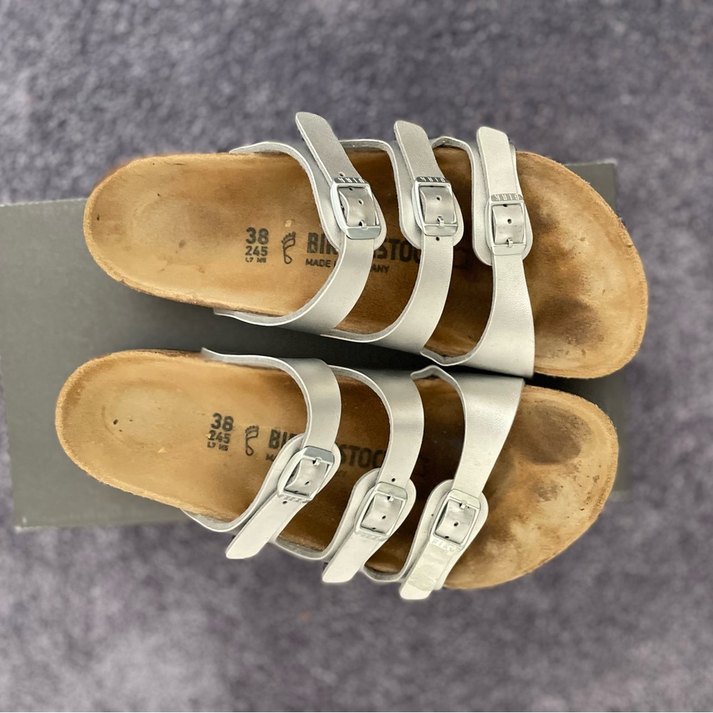 Birkenstock Women's Silver Sandals